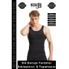 #KorseAtlet Göbek Sıkılaştırıcı Dik Duruş Vücut Bel Göğüs Toparlayıcı Kolsuz Erkek Korse Atlet