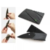 Özel Üretim Cüzdan Tipi Katlanır Paslanmaz Çelik Kamp Av Pratik Kredi Kartı Seklinde Bıçak Cardsharp