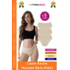 #Külot Lazer Kesim İz Yapmaz Dikişsiz Esnek Rahat Toparlayıcı Kadın Hayalet Bato Külot - 5 Adet