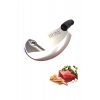 #Satır Profesyonel Paslanmaz Sürmene Çelik Salata Bıçağı Soğan Bıçağı Pide Kesici Satır Zırh