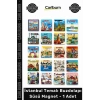 #Magnet Hediyelik Turistik Şehir Tasarımı Kaliteli Canlı İstanbul Temalı Buzdolapı Süsü Magnet