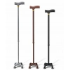 #Baston Ortopedik Medikal Alüminyum Sağlam Metal 4 Ayaklı Ayarlanabilir Destek Bastonu T Saplı