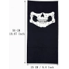 Özel Üretim Esnek Model 7 Motosiklet Bisiklet Maskesi Motorcu Boyunluk Baf Buff Bandana 25x48 cm