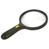 #Büyüteç Profesyonel Ergonomik Optik Cam Lens Okuma 3led Işıklı 18x5x 138mm Lensli Büyüteç