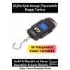 Özel Lcd Ekran Seyahat Bavul Ağırlık Tartı Dijital Çok Amaçlı Taşınabilir El Ölçekli Bagaj Tartısı