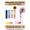 Özel Parfüm Şişesinden Doldurulabilir Taşınabilir Çanta İçi Mini Cep Parfüm Şişesi 5 Ml x 3 Adet