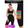 Özel Seri Doğum Sezeryan Sonrası Vücut Kaymaz Silikonlu Toparlayıcı Selüllit Önleyici Paçalı Korse