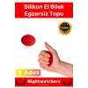 Özel Silikon Stres Topu El Egzersiz Fizik Tedavi Topu El Bilek Parmak Güçlendirme Topu - 2 Adet