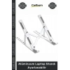 Özel Üretim 6 Kademeli Katlanabilir Taşınabilir Metal Stand Alüminyum Laptop Standı Ayarlanabilir