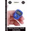 Özel Üretim Dijital Sayaçlı Ergonomik Silikon Kayışlı Renkli Ayarlanabilir Yüzük Zikirmatik