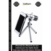 Özel Üretim Lens ıPhone5/5s/ıPhone4/4s Alüminyum 14x Optik Zoom Yakından Görüntü Çekme Dürbün