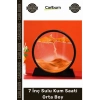 Özel Üretim Modern Dekoratif Cam Hareketli Sahra Ofis Hediyesi 7 İnç 18x12 Sulu Kum Saati Orta Boy