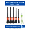 Özel Üretim Pratik Islak Kuru Otomobil Oto Araç Araba Klima Temizlik Detay Fırçası 5+1 Set