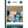 Özel Üretim Tritan BPA İçermeyen Sızdırmaz Sağlıklı Ergonomik Kaliteli Sport Su Matarası 1600 Ml