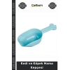 #Petshop Dayanıklı Plastik Ergonomik Saplı Kemik Tasarımlı Ölçülü Pratik Kedi Köpek Mama Kepçesi