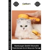 #Petshop Kedi Köpek Tüy Toplama Masaj Hamburger Şekilli Otomatik Temizlenen Evcil Hayvan Tarağı
