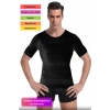 Premium Bel Göğüs Dik Duruş Jinekomasti Toparlayıcı Erkek Göbek Sıkılaştırıcı Kısa Kol Korse Atlet