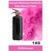 Premium Cinsiyet Belirleme Partisi Ambalajı İbaresiz Yazısız 1 Kg Kız Bebek Pembe Baby Shower Tüpü