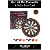 Premium Eğitici Zeka Geliştirici Öğretici Eğlence Aile Manyetik Dart Küçük Boy Çap 42 Cm