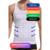 Premium Erkek Atlet Korse Bel Göğüs Dik Duruş Jinekomasti Toparlayıcı Extra Göbek Sıkılaştırıcı