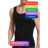 Premium Erkek Atlet Korse Bel Göğüs Dik Duruş Jinekomasti Toparlayıcı Extra Göbek Sıkılaştırıcı