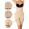 Premium İncelten Askılı Toparlayıcı Sıkılaştırıcı Vücut Şekillendiren Kadın Fermuarlı Tam Boy Korse