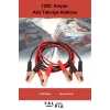 Premium Seri %100 Bakır Kalın Kablo 1200 Amper Güçlü Araç Oto Akü Takviye Hızlı Şarj Kablosu 1 Adet