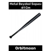 Premium Seri Özel Üretim Metal Kırılmaz Kolay Kavrama Kaliteli Beyzbol Sopası 61 Cm