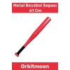 Premium Seri Özel Üretim Metal Kırılmaz Kolay Kavrama Kaliteli Beyzbol Sopası 61 Cm