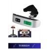Premium Seyahat Bavul Ağırlık Tartı Dijital Lcd Ekran Çok Amaçlı Taşınabilir Bagaj Tartısı Max 50 Kg