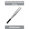 Premium Üretim Kaliteli Kırılmaz Metal Baseboll Beyzbol Sopası 61 Cm
