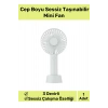 Premium Üretim Usb Şarjlı 3 Kademeli Sessiz Taşınabilir Mini Fan Pervaneli Soğutucu Küçük Vantilatör
