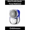 Premium Ürün Taşınabilir Pratik Günlük Seyahat Hızlı Şarjlı Yuvarlak Etkili Kablosuz Tıraş Makinesi