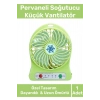 Premium Usb Şarjlı 3 Kademeli Sessiz Taşınabilir Mini Fan Pervaneli Soğutucu Küçük Vantilatör