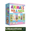 Premium Zeka Geliştirici Çocuk El Göz Koordinasyonu Animals Mix & Match Karıştır Eşleştir Eğlen