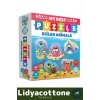 Premium Zeka Geliştirici Eğitici Çocuk El Göz Koordinasyonu My Best Puzzle Okyanus Hayvanları