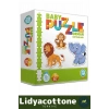 Premium Zeka Geliştirici Eğitici Öğretici Çocuk El Göz Koordinasyonu Baby Puzzle Orman Hayvanları