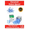 Profesyonel Tüm Kalemlerle Uyumlu Şeker Parmak Delme Hacamat 50 Adet Kalem İğnesi - 1 Kutu