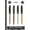 #Roller Lüks Metal Tasarım Ergonomik Yazım Deneyimi Kaliteli Ofis Roller Tükenmez Kalem Füme