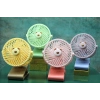 #Fan Pastel Renk Taşınabilir USB Girişli Sessiz Portatif Kompakt Şarjlı Masa Fanı Vantilatör