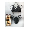 #FanteziSütyenTakım  Likralı Rahat Esnek Kadın İç Giyim Parça Tasarım Siyah Bralet Sütyen Takım