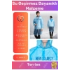 Smart Seri Pratik Tek Kullanımlık Unisex 1 Adet Su Geçirmez Kapüşonlu Çıtçıtlı Standart Yağmurluk