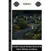 #Solar Dış Mekan Dekoratif Su Geçirmez LED 2 Adet Saçak Model Sensörlü Solar Bahçe Lambası
