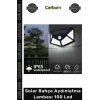#Solar Dış Mekan Sensörlü Güneş Enerjili Su Geçirmez Solar Bahçe Aydınlatma Lambası 100 Led