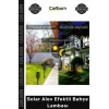 #Solar Güneş Enerjili LED Dekoratif Dayanıklı Kazıklı Şık Solar Alev Efektli Bahçe Lambası