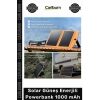 #Solar Kamp Karavan Taşınabilir Şarj Cihazı Hızlı TypeC USB Solar Güneş Enerjili Powerbank 1000mAh