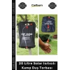 #SuTorbası Portatif Güneş Enerjili PVC Outdoor Su Çantası 20 Litre Solar Isıtıcılı Kamp Duş Torbası