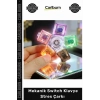#Switch Hediye Clicky Şeffaf Mekanik Switch Klavye Stres Çarkı Renkli Tuşlu Fidget Oyuncak