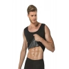#TermalAtlet Polyamid Zayıflatıcı Terleten Fit Spor Korse Siyah Erkek Termal Sauna Atlet