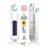 #ŞarjlıIşıldak Masa Lambası V005 42 Ledli+Fener Solar Güneş Panelli Ultra Güçlü Ledli Şarjlı Işıldak